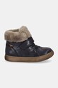 Froddo buty zimowe skórzane dziecięce BASCO TEX G2110144.25.27 niebieski AW24