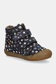 Froddo buty zimowe skórzane dziecięce OLLIE WOOL TEX ocieplane granatowy G2110138.G.25.28