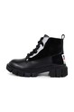 Дитячі шкіряні напівчобітки Dkny чорний D60878.32.35
