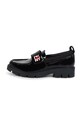 Детские кожаные мокасины Dkny D62081.36.39 чёрный