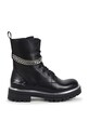 Karl Lagerfeld workery skórzane dziecięce Z30307.36.39 czarny AW24