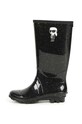 Karl Lagerfeld cizme copii negru Z30311.27.34