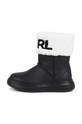 Karl Lagerfeld buty zimowe skórzane dziecięce czarny Z30312.28.35
