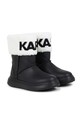 Karl Lagerfeld ghete de iarna pentru copii din piele usor izolat negru Z30312.36.39