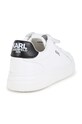 Dziewczynka Karl Lagerfeld sneakersy skórzane dziecięce Z30313.36.39 biały