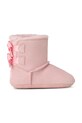 Semišové topánky pre bábätká UGG BABY BAILEY BOW zateplené ružová 1157692I