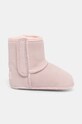 Dziewczynka UGG buty zamszowe niemowlęce BABY CLASSIC AND LOVEY 1157707I.G różowy