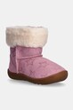 Дитячі замшеві чоботи UGG SAMMEE IRIDESCENSTARS замша рожевий 1157633T.G