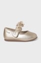 Mayoral baleriny dziecięce 42472.24A.Baby złoty AW24