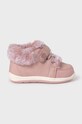 Dětské zimní boty Mayoral jemné zateplení růžová 42498.57B.Baby
