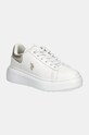 Παιδικά αθλητικά παπούτσια U.S. Polo Assn. MEGHAN003K/DY1 απομίμηση λείου δέρματος λευκό MEGHAN003K.DY1.35.39