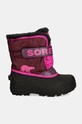 Sorel cizme de iarna copii TODDLER SNOW COMMAND 2114101.G roz AW24