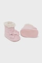 Обувь для новорождённых Mayoral Newborn слегка утеплённая модель розовый 9788.2C.Newborn.9BYH
