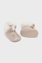 Dětské boty Mayoral Newborn imitace semiše béžová 9793.2M.Newborn.9BYH