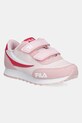 Fila sneakers pentru copii ORBIT REVOLUTION velcro textil roz FFK0225.G
