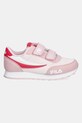 Fila sneakers pentru copii ORBIT REVOLUTION velcro FFK0225.G roz SS25