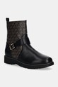 Детские ботинки Michael Kors HASKELL MOTO синтетический чёрный MK101100