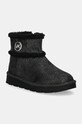 Дитячі чоботи Michael Kors LUXY LAURINDA 2 без утеплення чорний MK101111