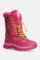 Agatha Ruiz de la Prada śniegowce dziecięce imitacja skóry licowej różowy 241992.28.34