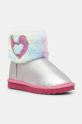 Agatha Ruiz de la Prada stivali da neve bambini tessile argento 241988.28.34