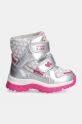 Agatha Ruiz de la Prada buty zamszowe dziecięce 241990.24.27 srebrny AW24