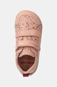 Garvalin półbuty skórzane dziecięce różowy 241306.24.26