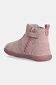 Момиче Детски челси боти от велур Garvalin 241303.19.23 розов