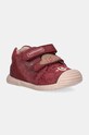 Biomecanics pantofi din piele întoarsă pentru copii Produs pentru bebe burgundia 241107