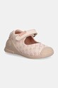Dětské kožené polobotky Biomecanics růžová 241100