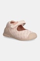 Dětské kožené polobotky Biomecanics růžová 241100