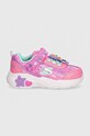 Παιδικά αθλητικά παπούτσια Skechers SNUGGLE SNEAKS 302214N ροζ SS25