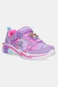 Skechers sneakersy dziecięce SNUGGLE SNEAKS syntetyczny fioletowy 302214L