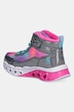 Fete Skechers cizme de iarna pentru copii FLUTTER HEART LIGHTS 302677L multicolor
