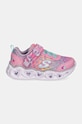 Detské tenisky Skechers HEART LIGHTS 302088N ružová AW24