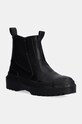 Дитячі шкіряні черевики Converse CHUCK TAYLOR AS CHELSEA LUGGED без утеплення чорний A08453C