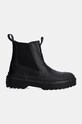 Дитячі шкіряні черевики Converse CHUCK TAYLOR AS CHELSEA LUGGED A08453C чорний AW24