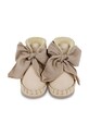 Kojenecké kožené boty Donsje Pina Organza Booties béžová 1019100.