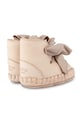 Donsje incaltaminte din piele pentru bebelusi Pina Organza Booties roz 1019100.