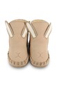 Donsje incaltaminte din piele pentru bebelusi Kapi Classic Booties Bunny bej 1028002.
