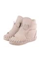 Kožne cipele za bebe Donsje Kapi Classic Booties Cat 1028003. bež AW24