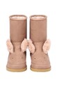 Детские кожаные зимние ботинки Donsje Wadudu Exclusive Boots Fluffy Bunny розовый 2022110.29.33