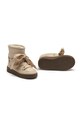 Donsje śniegowce skórzane dziecięce Ganza Boots tekstylny beżowy 2024300.22.28