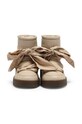 Fete Donsje ghete de zapada din piele pentru copii Ganza Boots 2024300.29.33 bej