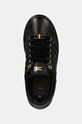 Elisabetta Franchi sneakersy skórzane dziecięce czarny F4A9.E0106.1251