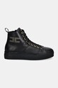 Elisabetta Franchi trapery skórzane dziecięce F4A9.E0109.1251 czarny AW24