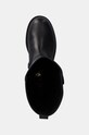 Кожаные полусапожки Elisabetta Franchi чёрный F4A6.E0159.1251