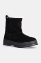 Elisabetta Franchi cizme de zapada din piele intoarsa izolat negru F4A6.E0165.0446