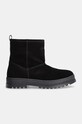 Elisabetta Franchi cizme de zapada din piele intoarsa F4A6.E0165.0446 negru AW24