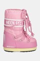 Moon Boot cizme de iarna copii ICON NYLON 80D1400440 roz AW24