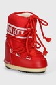 Дитячі чоботи Moon Boot ICON NYLON злегка утеплена червоний 80D1400440